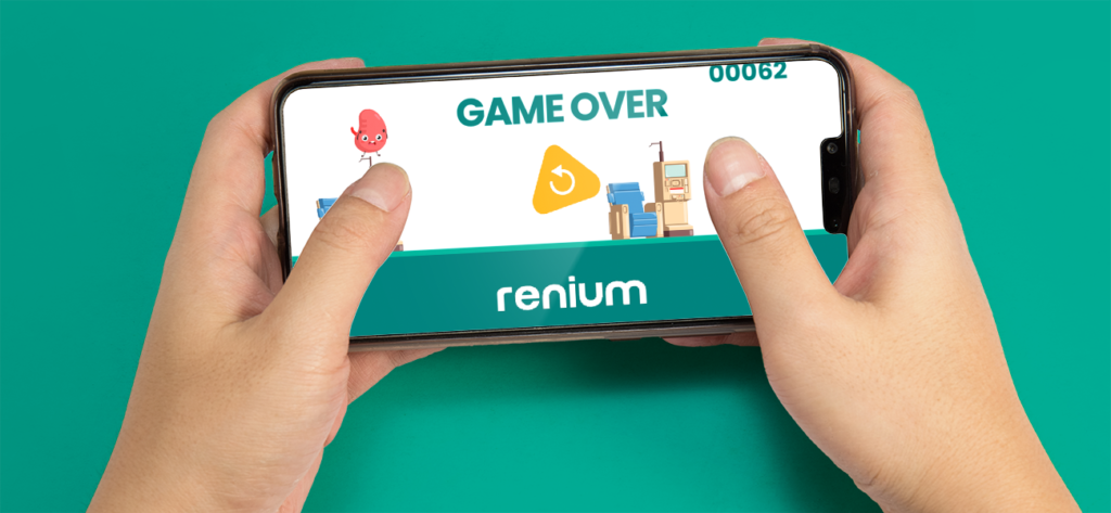 Juego para celular de Renium